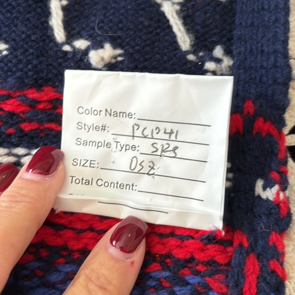 ✨POLO RALPH LAUREN Men's Holiday Intarsia Polo Bear Scarf Merino Wool - Picture 9 of 9